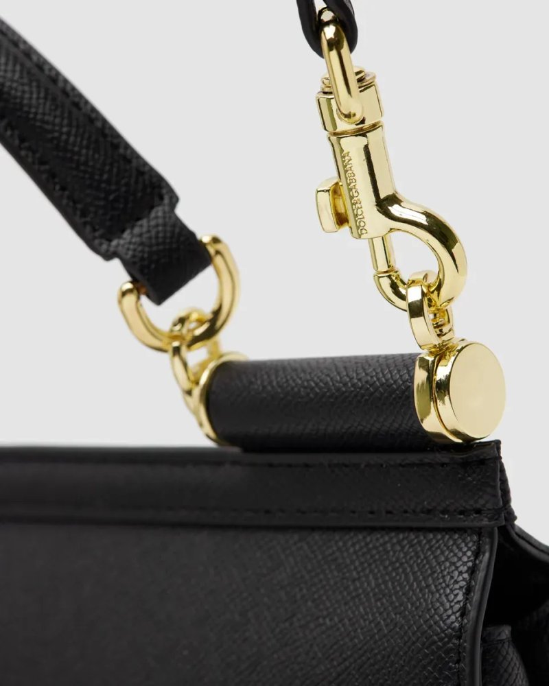 Сумка жіноча Dolce&Gabbana Sicily Medium Elongated Black копія 1:1 — фото 3