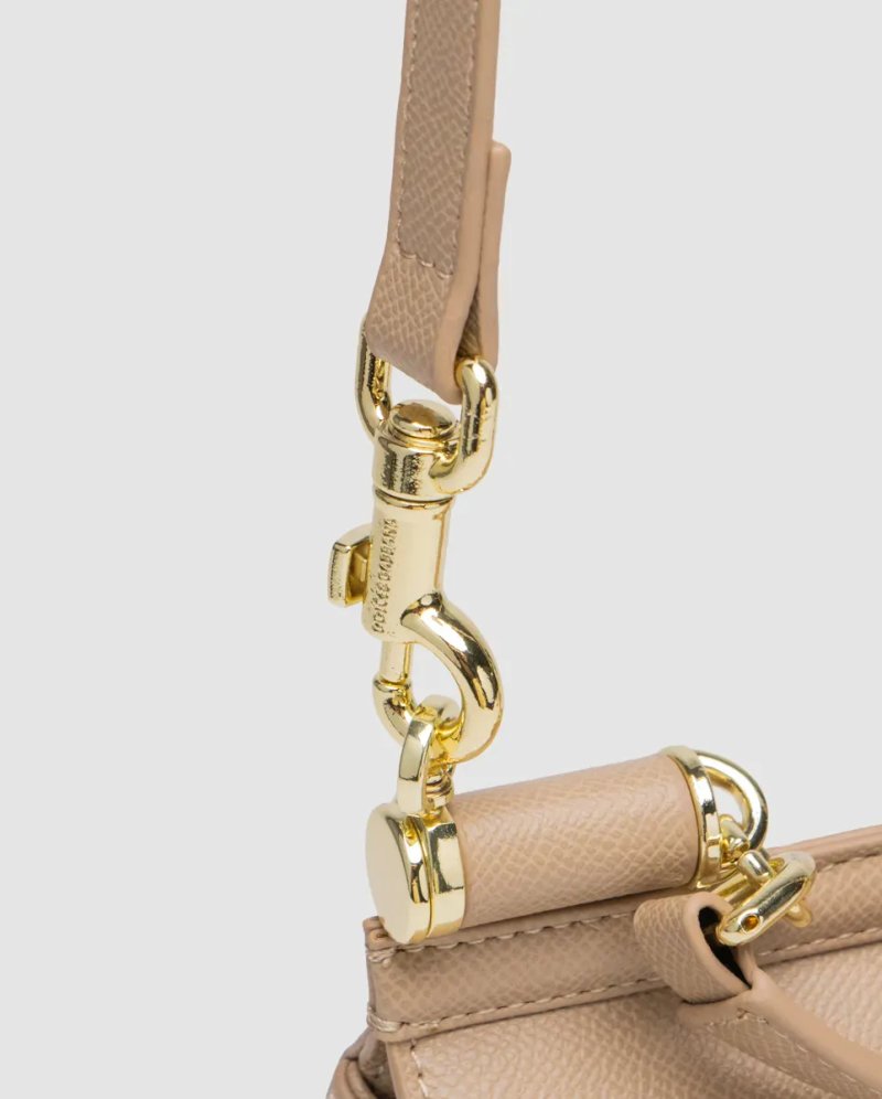 Сумка жіноча Dolce&Gabbana Sicily Small Handbag Beige копія 1:1 — фото 5