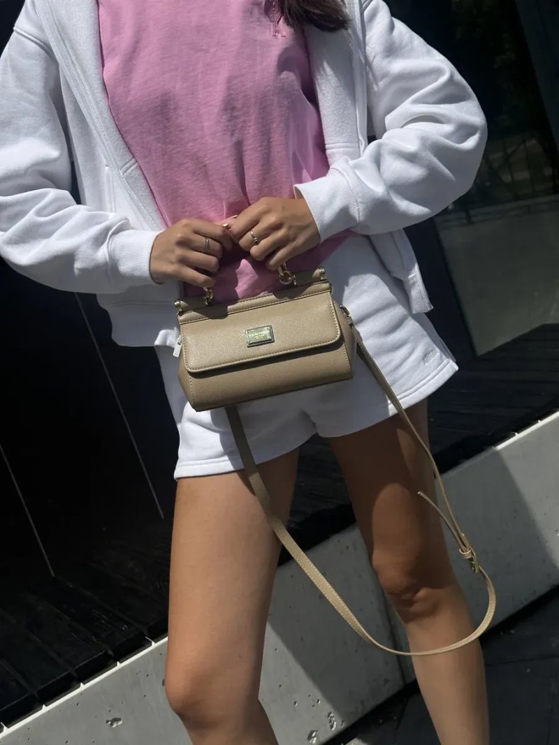 Сумка жіноча Dolce&Gabbana Sicily Small Handbag Beige копія 1:1 — фото 8
