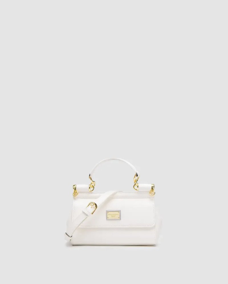Сумка жіноча Dolce&Gabbana Sicily Small Handbag White копія 1:1 — фото 2