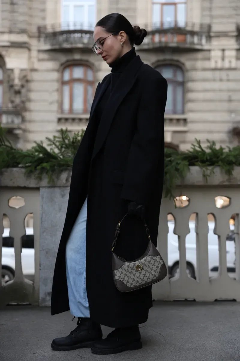 Сумка жіноча Gucci Aphrodite Small Shoulder Bag Grey копія 1:1 — фото 6