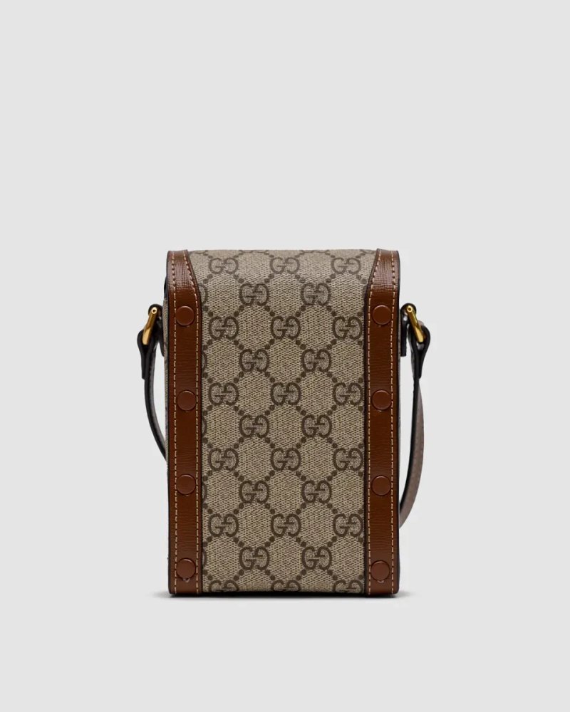 Сумка жіноча Gucci Horsebit 1955 Mini Bag копія 1:1 — фото 3