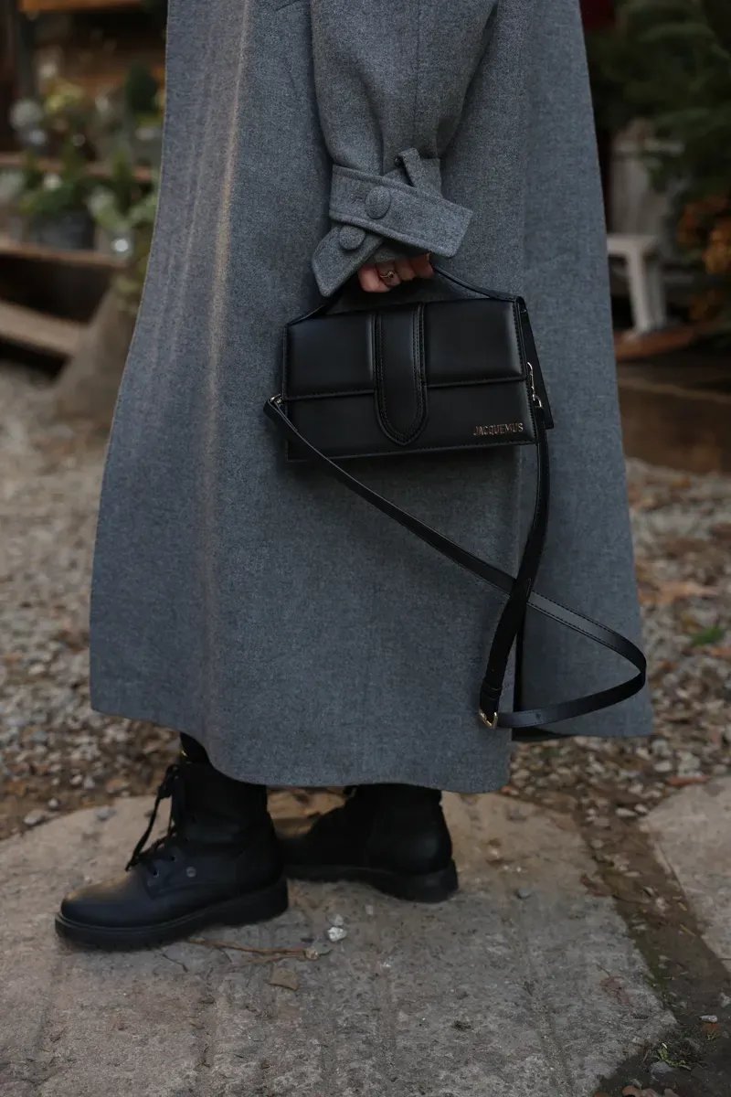 Сумка жіноча Jacquemus Le Bambino Black копія 1:1 — фото 7