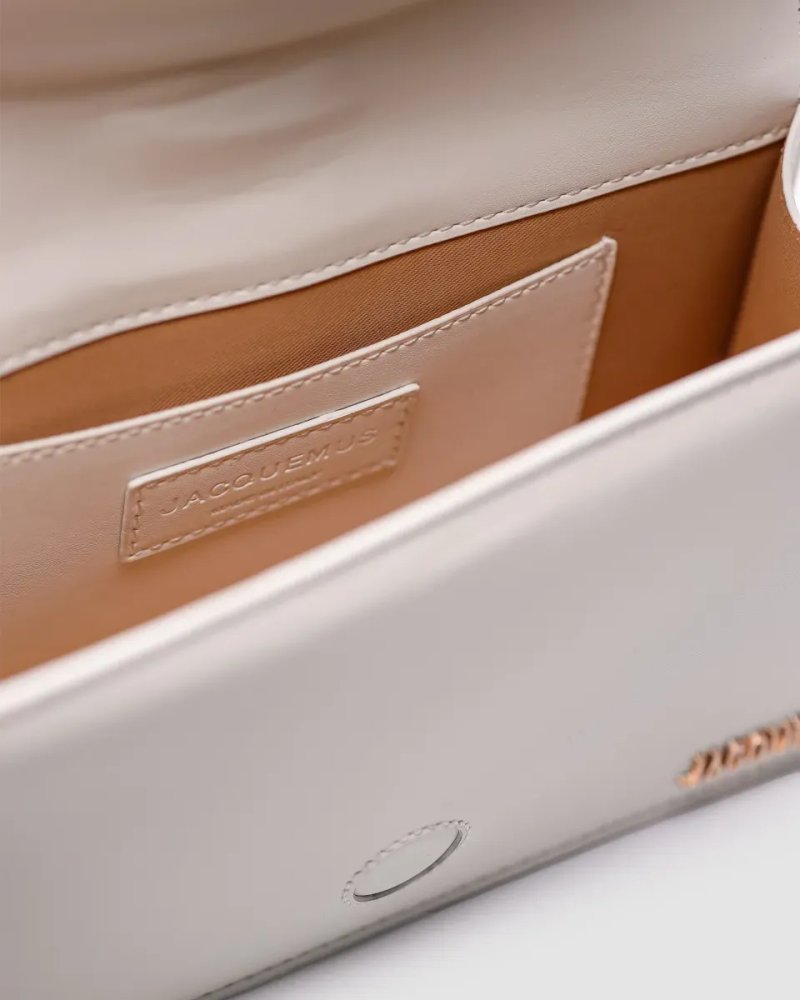 Сумка жіноча Jacquemus Le Bambino White копія 1:1 — фото 4