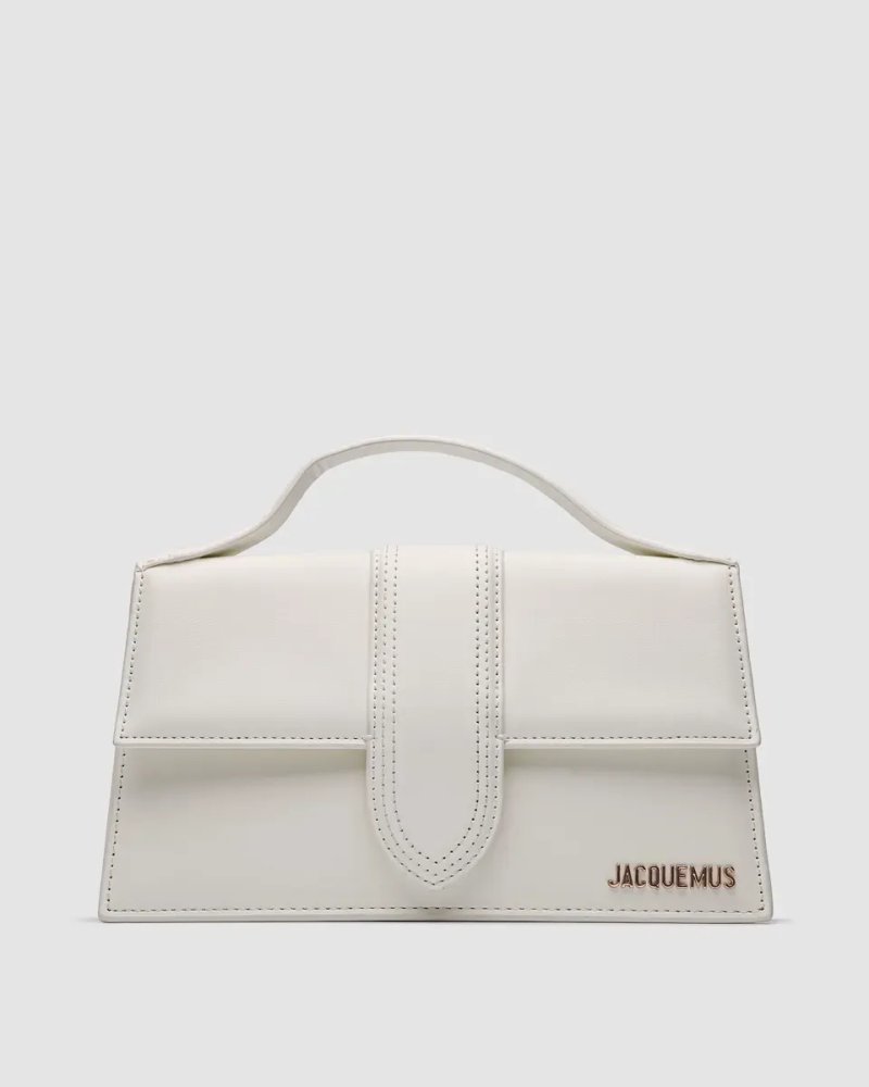 Сумка жіноча Jacquemus Le Bambino White копія 1:1 — фото 2