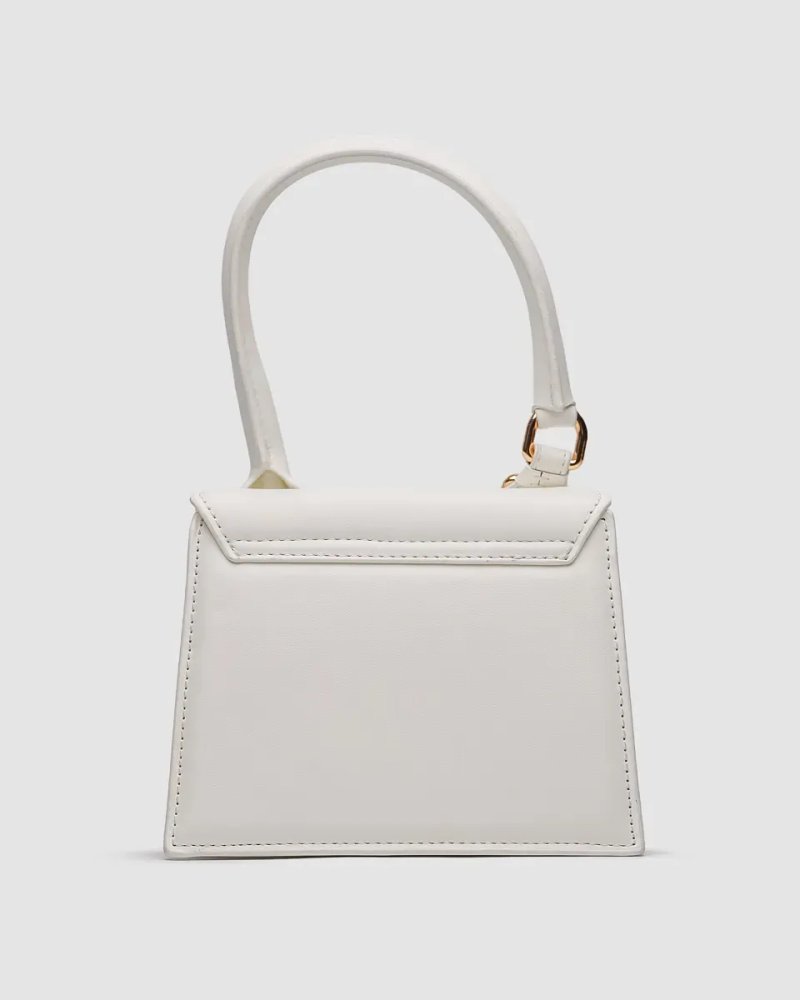 Сумка жіноча Jacquemus Le Chiquito Moyen Boucle White копія 1:1 — фото 3
