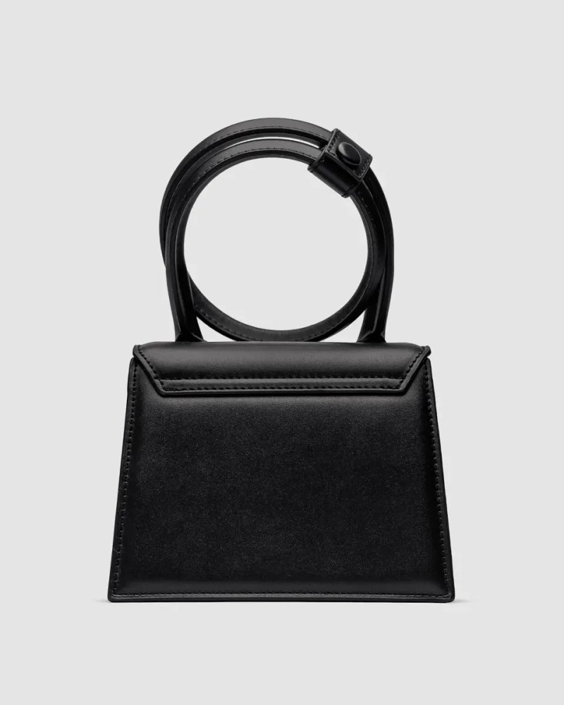 Сумка жіноча Jacquemus Le Chiquito Noeud Bag Black копія 1:1 — фото 3