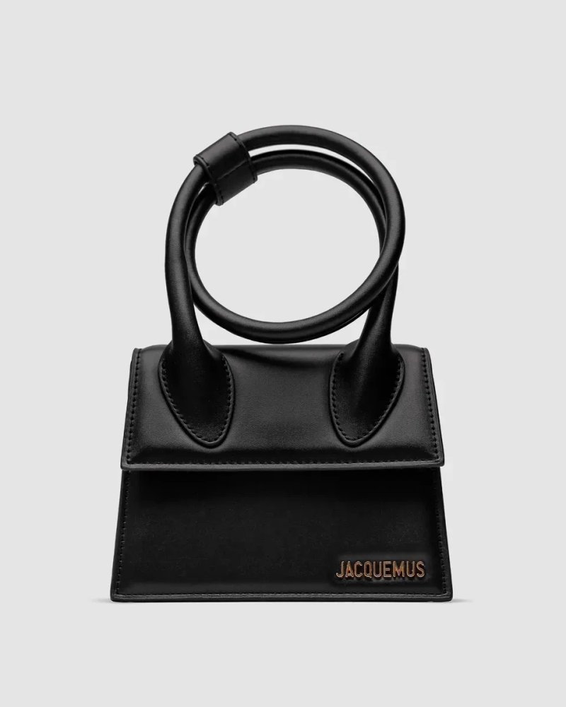 Сумка жіноча Jacquemus Le Chiquito Noeud Bag Black копія 1:1 — фото 2