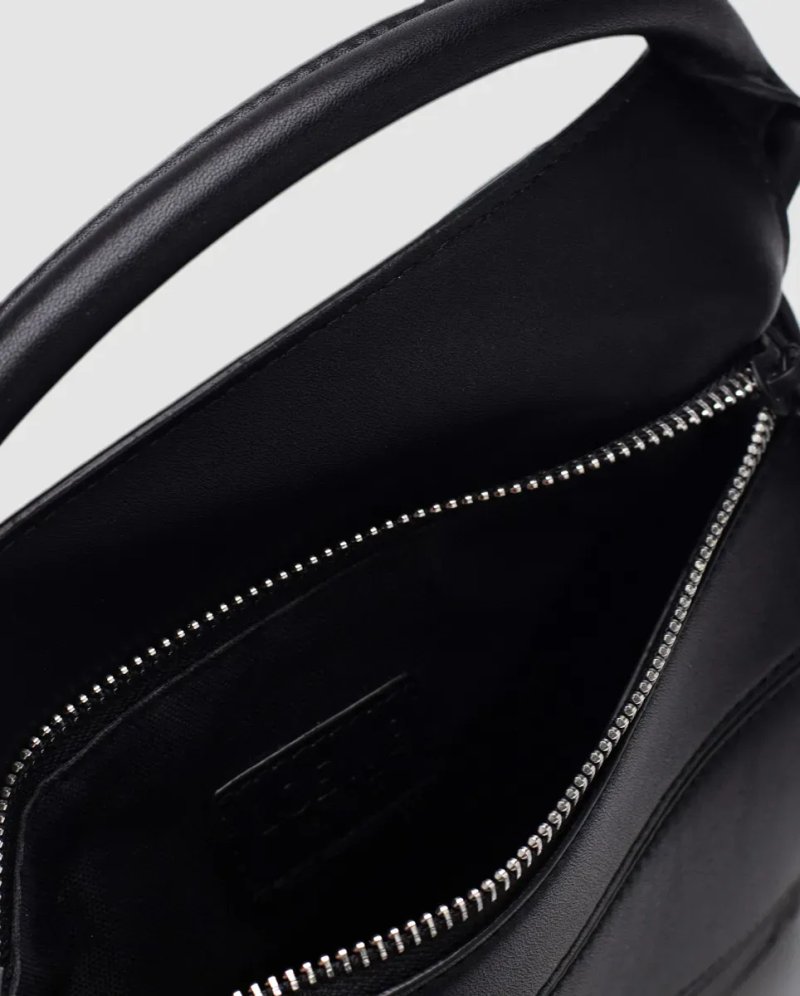 Сумка жіноча Loewe Paula's Ibiza Puzzle Bag In Classic Calfskin Black копія 1:1 — фото 3
