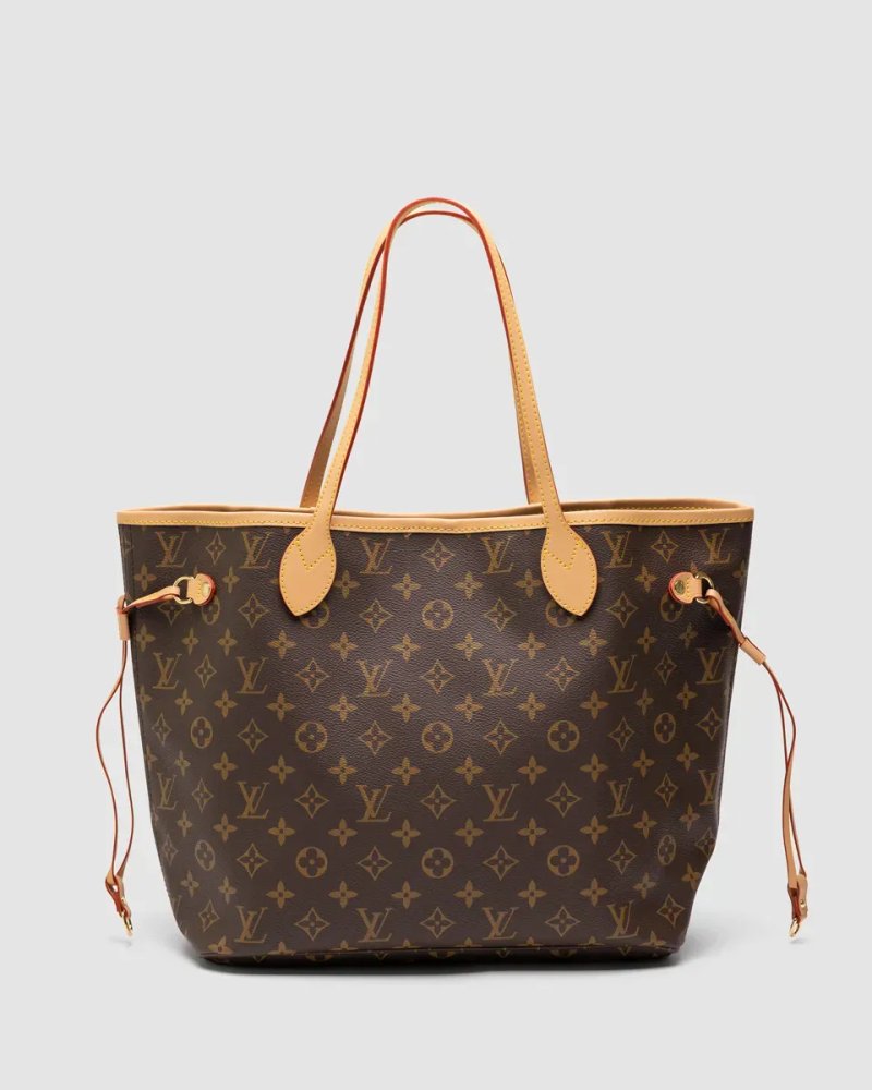 Сумка жіноча Louis Vuitton Neverfull MM Monogram Canvas копія 1:1 — фото 2