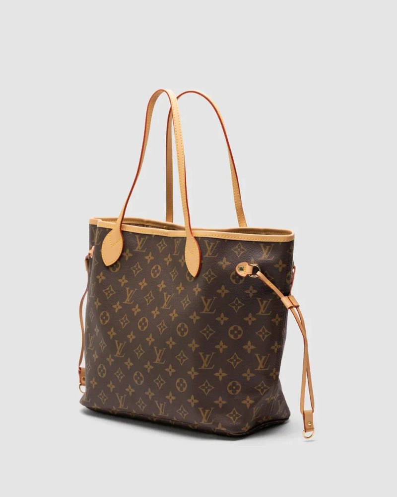 Сумка жіноча Louis Vuitton Neverfull MM Monogram Canvas копія 1:1 — фото 3