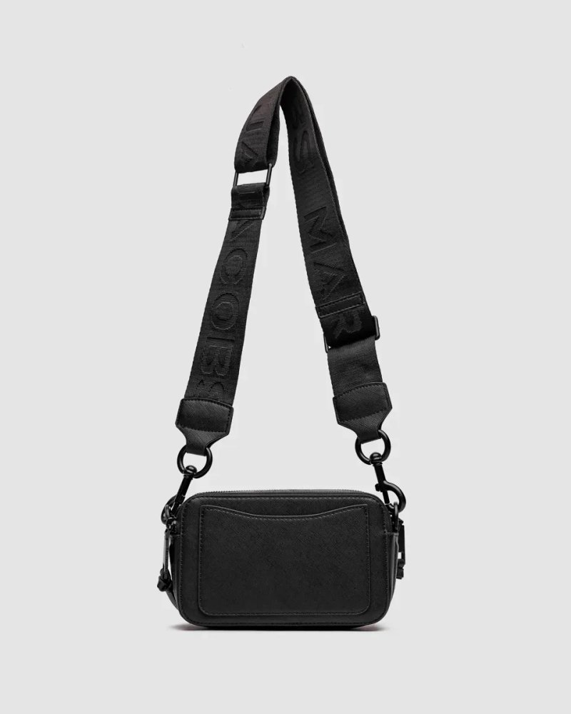 Сумка жіноча Marc Jacobs The Snapshot Total Black копія 1:1 — фото 3