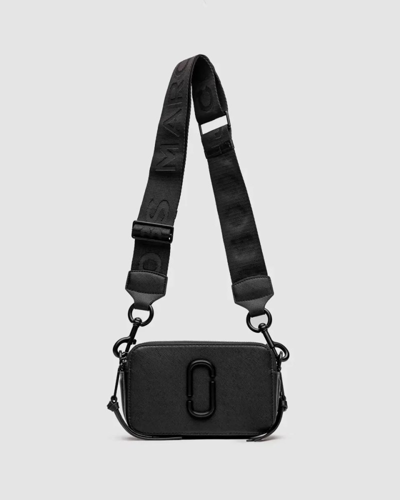 Сумка жіноча Marc Jacobs The Snapshot Total Black копія 1:1 — фото 2