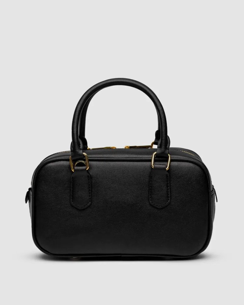 Сумка жіноча Miu Miu Arcadie Leather Bag Black копія 1:1 — фото 3