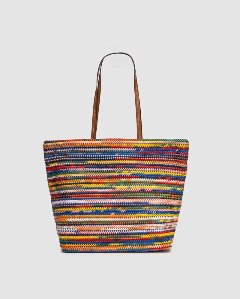 Сумка жіноча Miu Miu Crochet Tote Bag Multicolored копія 1:1 — фото 3