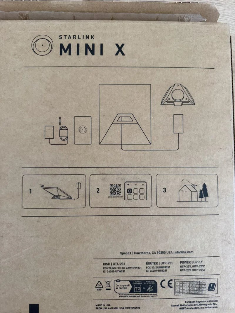 Супутниковий модем SpaceX Starlink Mini X Kit Магазин Гарантія Відправка НП є кількість — фото 8
