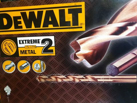 Свердло по металу DeWALT EXTREME2 HSS-G 1-13мм