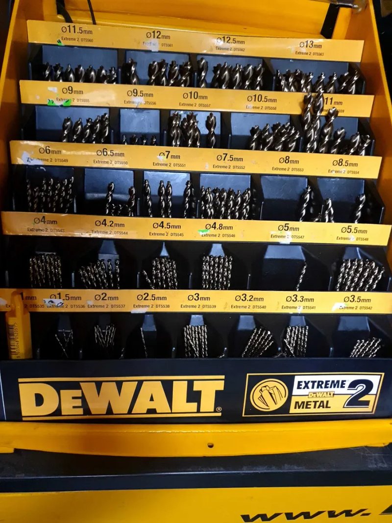 Свердло по металу DeWALT EXTREME2 HSS-G 1-13мм — фото 4