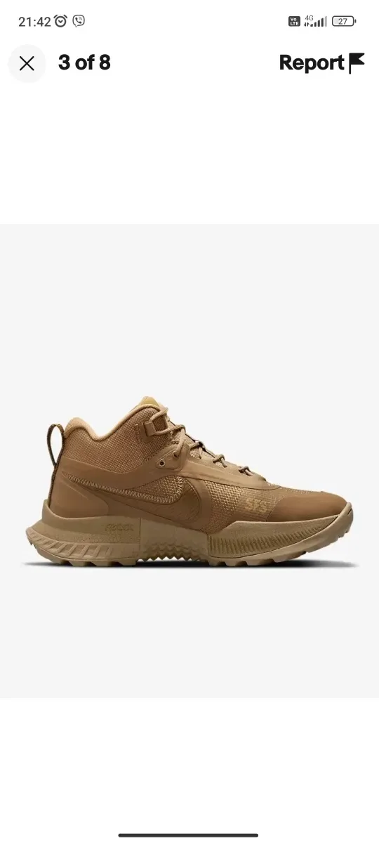 Тактичні кросівки Nike React SFB Carbon 42 розмір. — фото 2