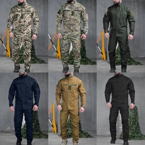 Тактичний костюм міцна саржа розміри 46-56