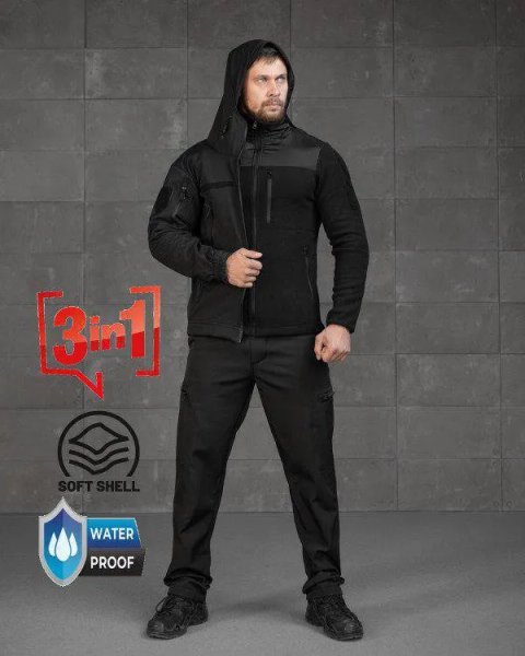 Тактичний костюм softshell 3в1