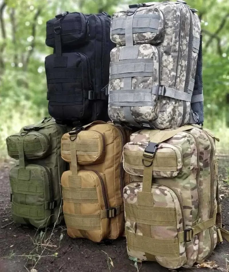 Тактичний рюкзак 22-25л армійський рюкзак олива рюкзак військовий 25л — фото 2