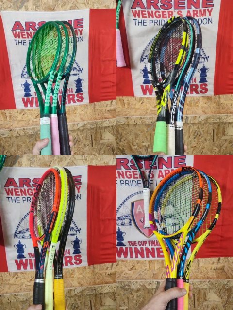 Тенісні ракетки Wilson Head Babolat Yonex Technfibre Prince Dunlop