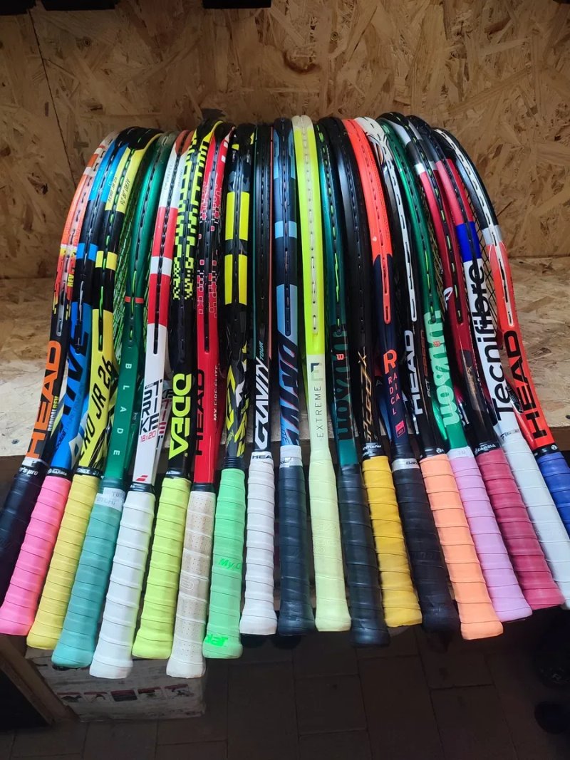 Тенісні ракетки Wilson Head Babolat Yonex Technfibre Prince Dunlop — фото 2