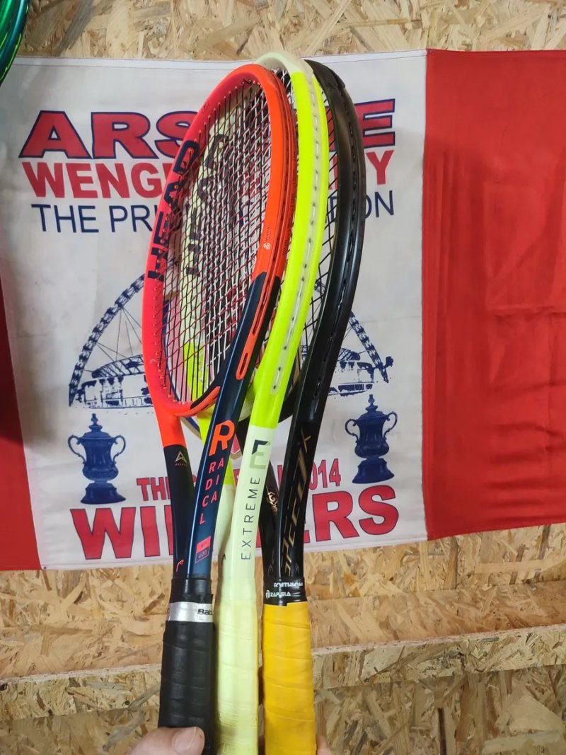 Тенісні ракетки Wilson Head Babolat Yonex Technfibre Prince Dunlop — фото 4