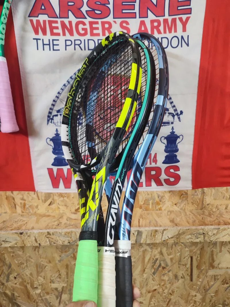 Тенісні ракетки Wilson Head Babolat Yonex Technfibre Prince Dunlop — фото 5