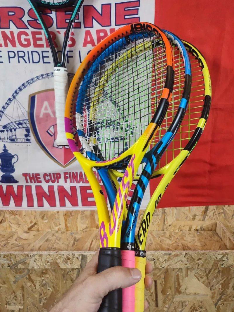 Тенісні ракетки Wilson Head Babolat Yonex Technfibre Prince Dunlop — фото 6
