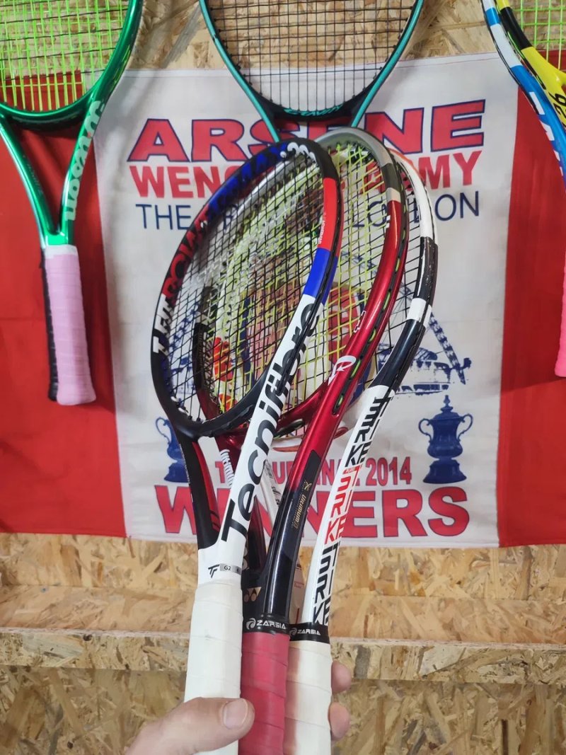 Тенісні ракетки Wilson Head Babolat Yonex Technfibre Prince Dunlop — фото 7