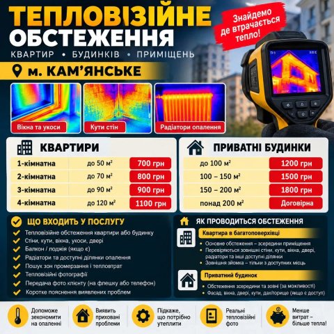 Тепловизор ,тепловизионное Обследование, теплопотери