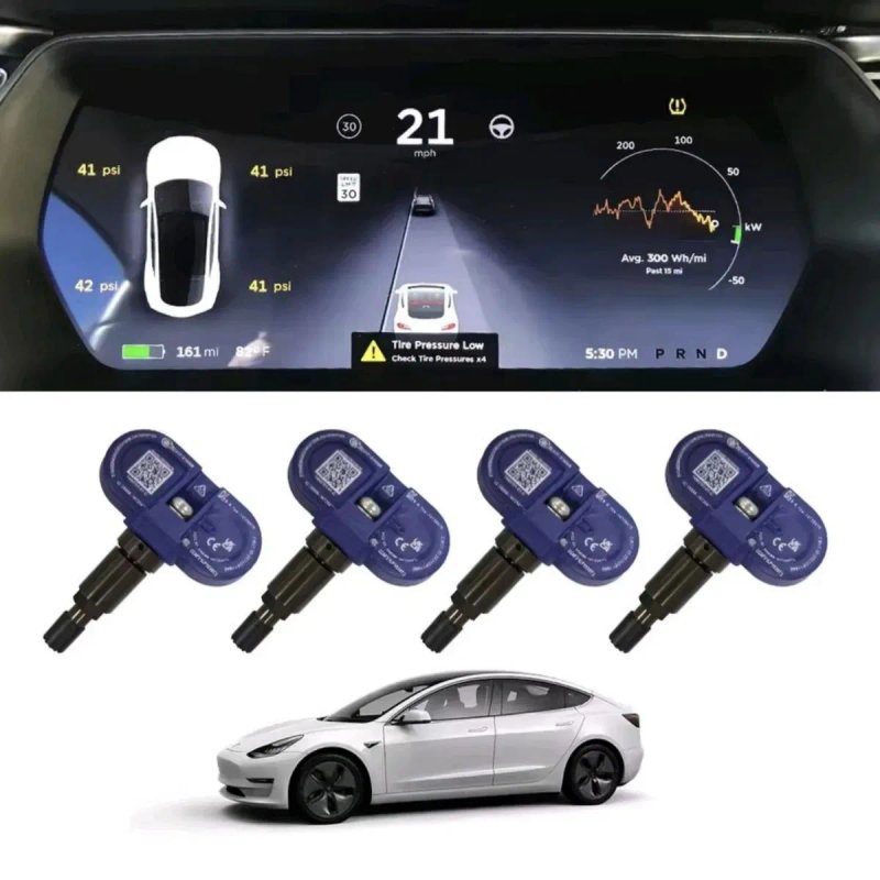 Tesla Model S X 3 Y Датчик тиску давления в шинах Bluetooth 433  MHz TPMS 103462-00-C — фото 4
