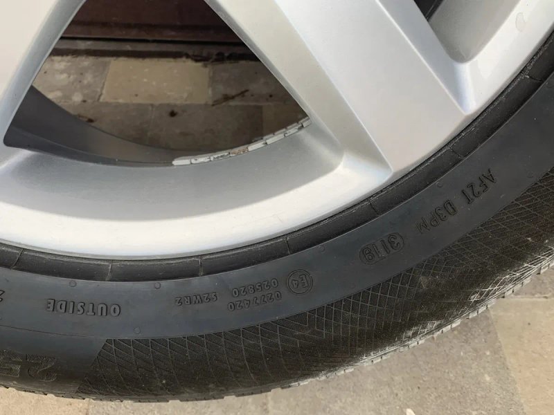 Титани Р 18 на зимовій гумі VW Touareg Audi Q7 Cayene S 5*130 Original — фото 6