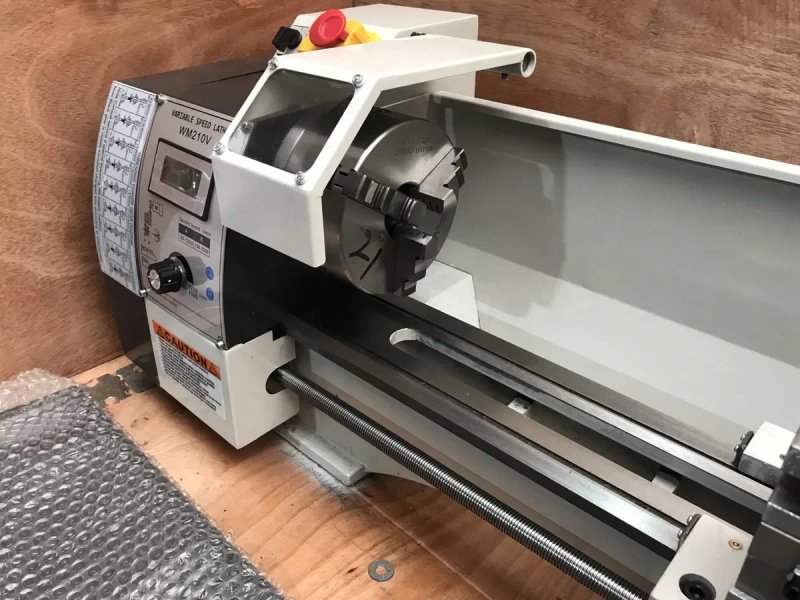 Токарний верстат ARDOTECH WM210V*400 1100W (вал 14 мм), 38мм ТВ — фото 6