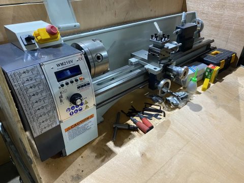 Токарний верстат ARDOTECH WM210VE*800 1,1 КВт електронна гітара, ТВ