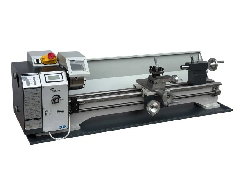 Токарний верстат по металу 9craft DBL210 1100W 210х800 безщітковий (не WM210V WM210F) — фото 2