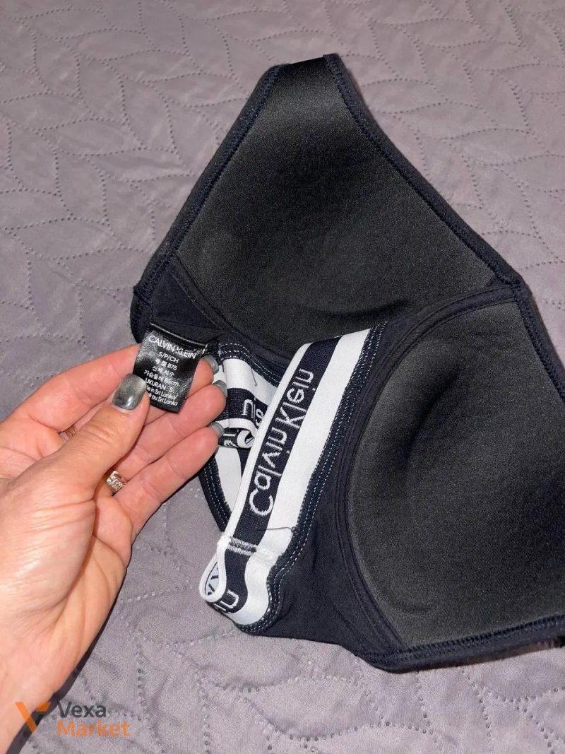 Топ Calvin Klein чорний розмір S — фото 3