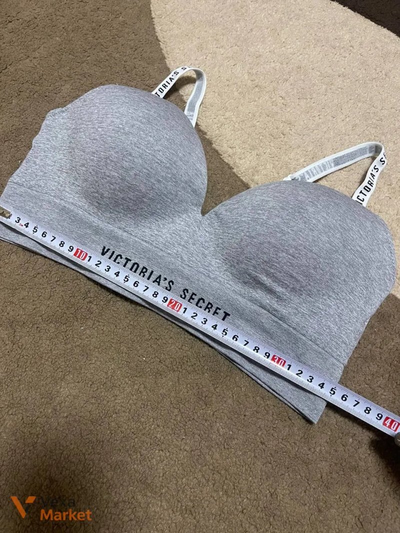 Топ Victoria's Secret сірий розмір L — фото 2