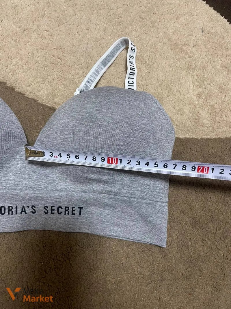 Топ Victoria's Secret сірий розмір L — фото 3