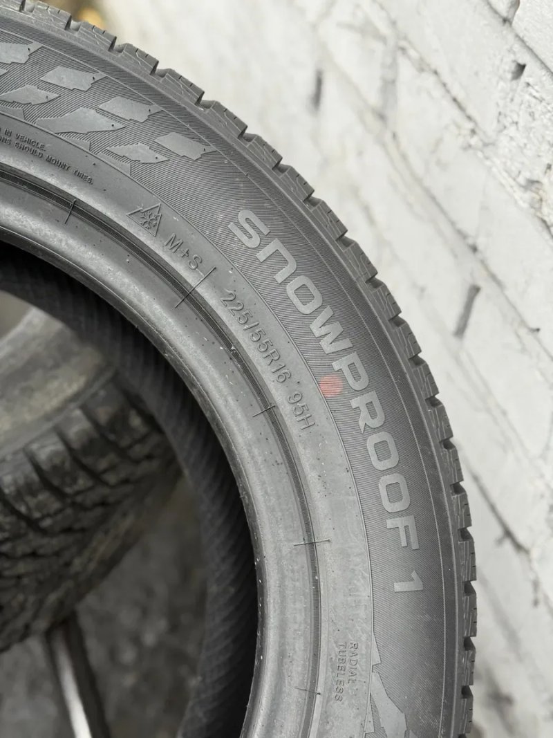 Топова шина‼️Nokian Snowproof1 95H 225/55 r16 Нова‼️ — фото 5