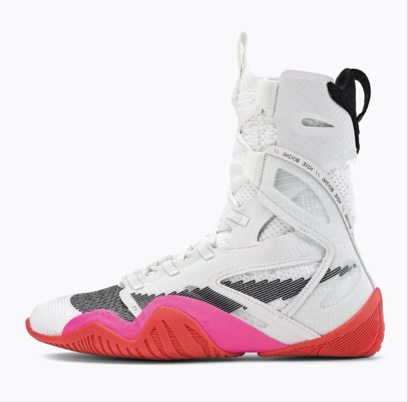 ТОПОВА ЯКІСТЬ ‼️Боксерки Nike HyperKO 2 White/Pink/Blue (Білі) nike Hyperko 2 bubl gum,найк боксерки для чоловічіків,найк бокскреки мужские ,найк хайп — фото 2
