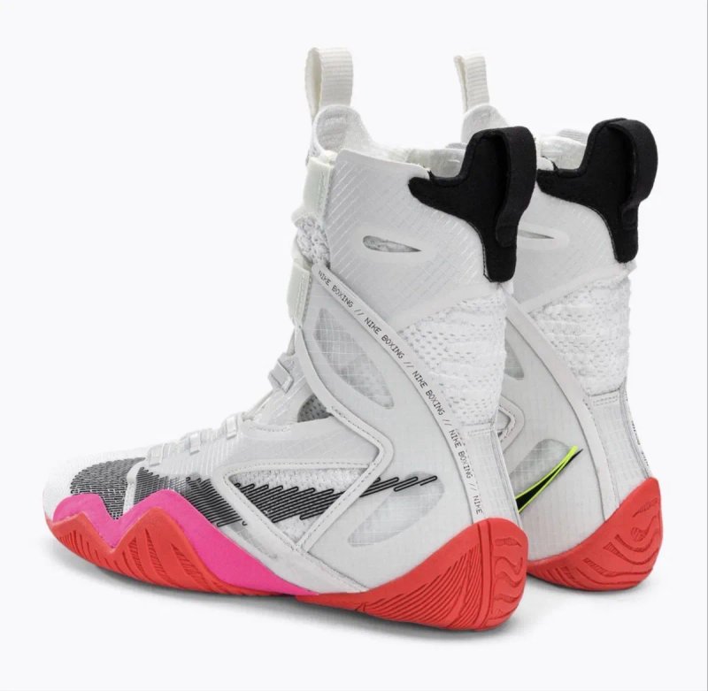 ТОПОВА ЯКІСТЬ ‼️Боксерки Nike HyperKO 2 White/Pink/Blue (Білі) nike Hyperko 2 bubl gum,найк боксерки для чоловічіків,найк бокскреки мужские ,найк хайп — фото 5