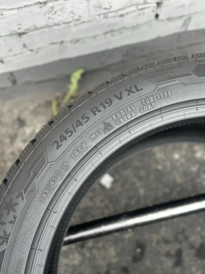 Топові шини‼️Barum Polaris5 102V XL 245/45 r19 6.8мм 2024рік‼️Зимові шини‼️ — фото 8