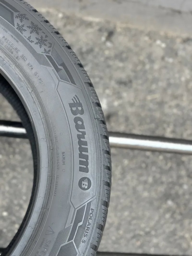 Топові шини‼️Barum Polaris5 91Н 205/55 r16 7.5мм 2025рік‼️Зимові шини‼️ — фото 6