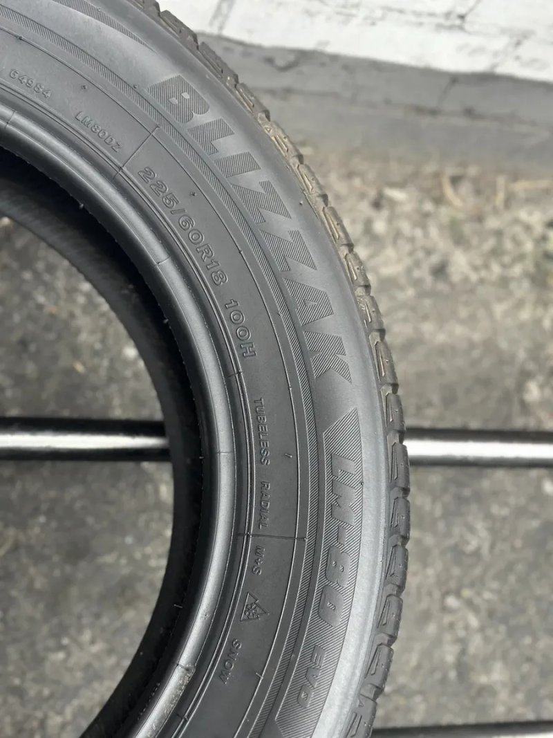 Топові шини‼️ Bridgestone Blizzak LM-80 evo 100H 225/60 r18 7.7мм 2024рік‼️Зимові шини — фото 7