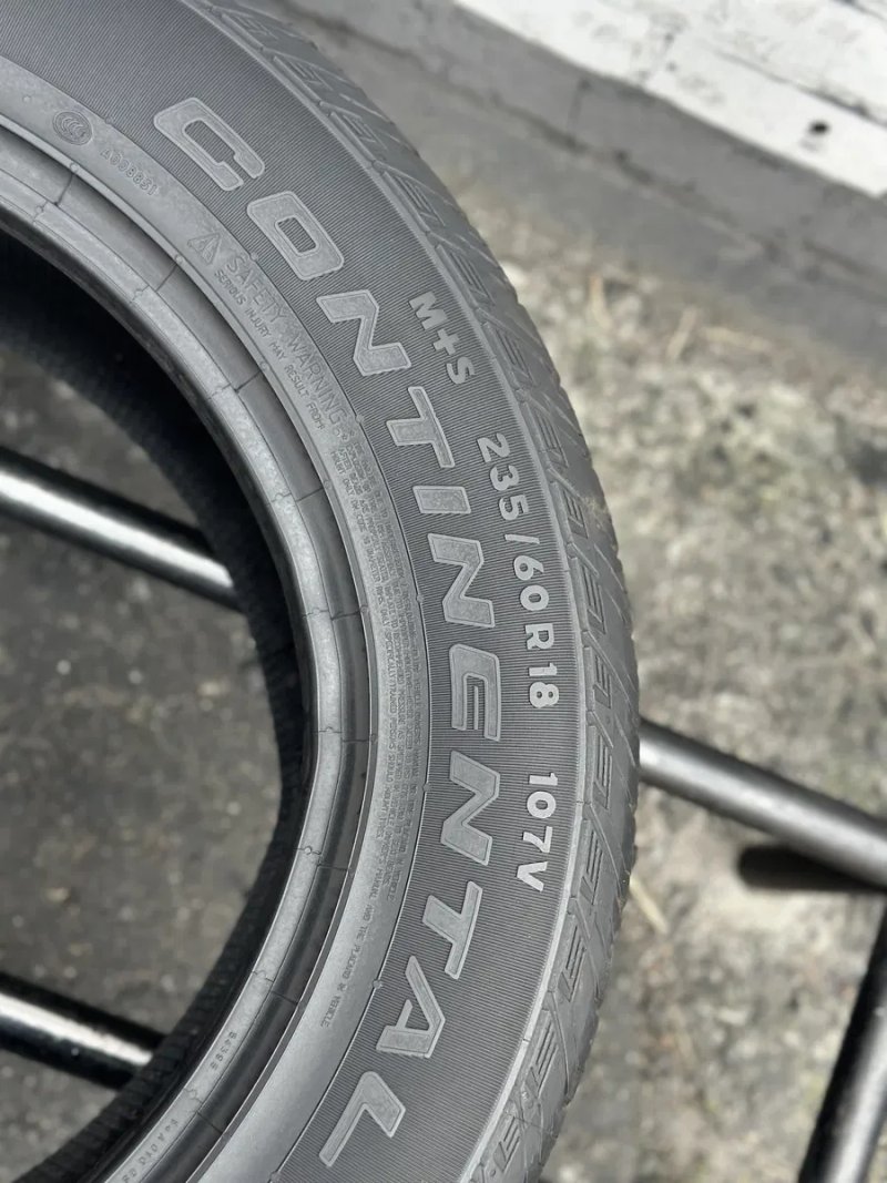 Топові шини‼️Continental CrossContact LX Sport 107V 235/60 r18 7.8мм 2024рік‼️Всесезонні шини — фото 4