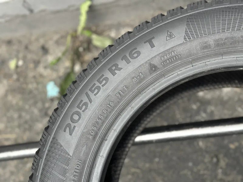 Топові шини‼️Continental WinterContact TS860 91T 205/55 r16 9мм 2024рік‼️Зимові шини — фото 8