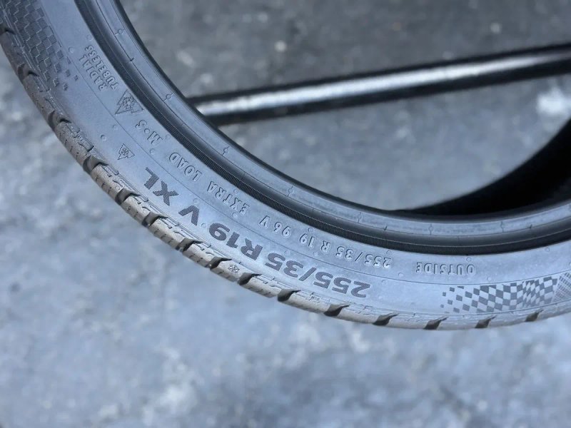 Топові шини‼️Continental WinterContact ts860s 96V 255/35 r19 + 225/40 r19 7.2мм 2024рік‼️Зимові шини — фото 8